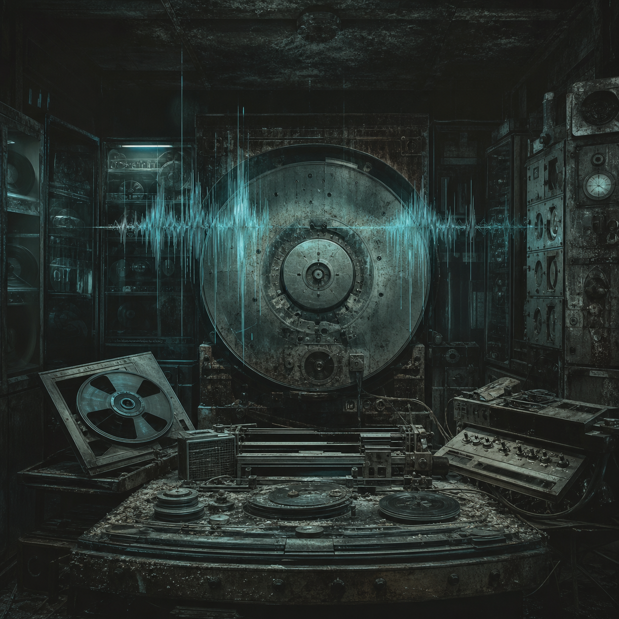 Chrome Silence — Lost Transmission website artwork